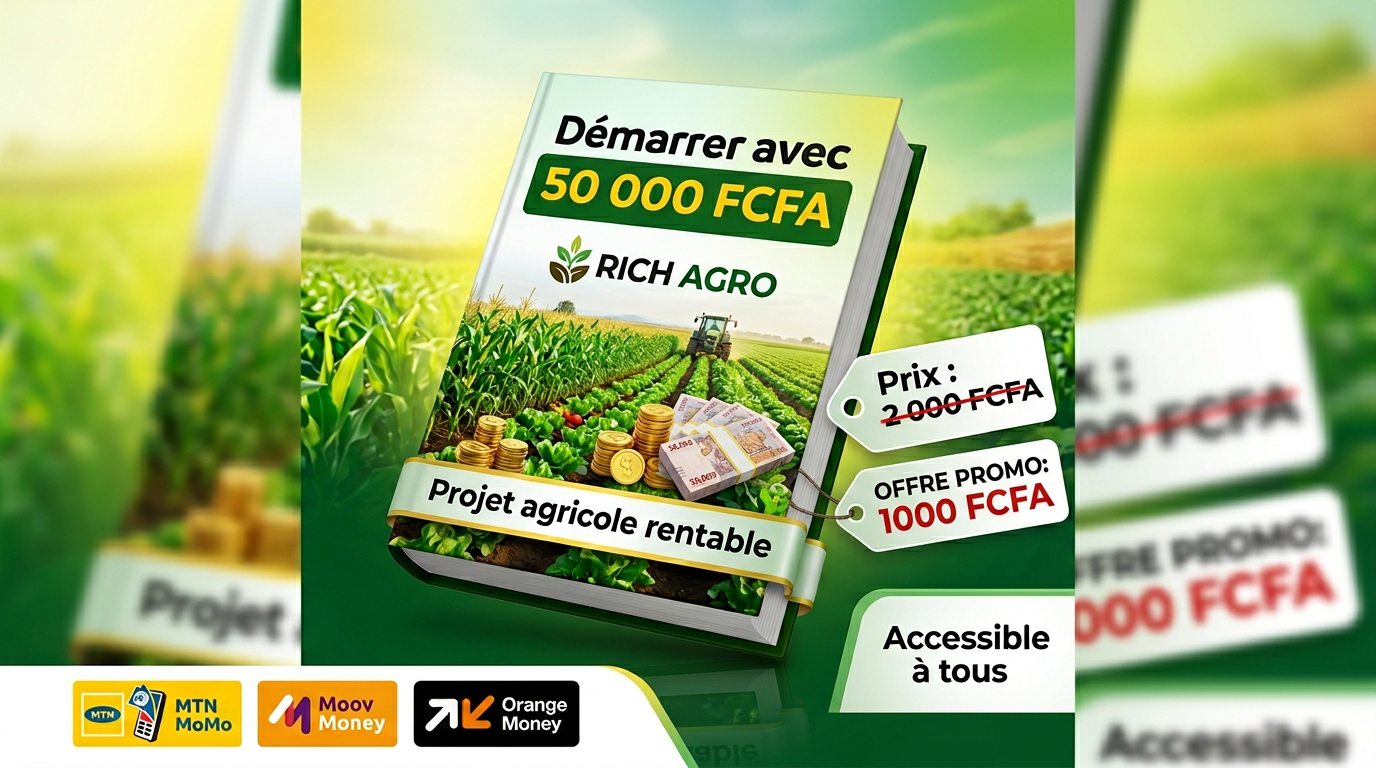 Mini Guide – Démarrer avec 50 000 FCFA